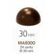 MA5000 Bonbon forma félgömb 30mm 4gr. 24db