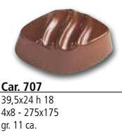 Car. 707  Bonbon forma 11gr.