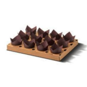   Kapszli tartó tulipánhoz papír 12db/tálca 10db/cs T71501110