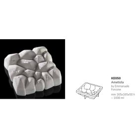 KE050S Pavocake tortaforma 165x165x50mm AMETIST