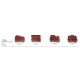 Art. 11364  Bonbon forma mozdony ~36gr.