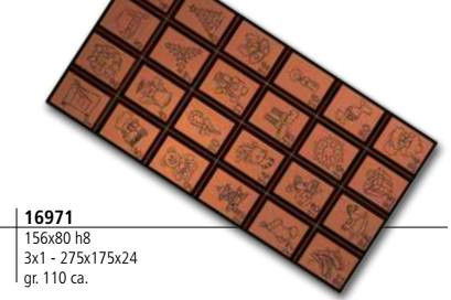 Art. 16971  Bonbon forma táblás 110gr.