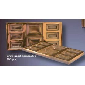 0706 Csomagoló betét kamasutra csokoládéhoz 100db/cs