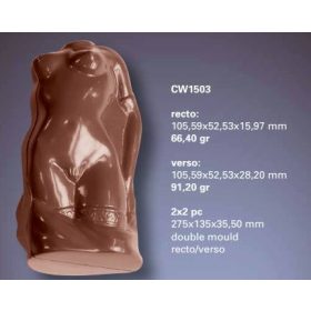 1503 Bonbon forma női test dupla forma