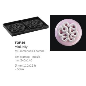 TOP16 Szilikon forma 110x11mm 60ml