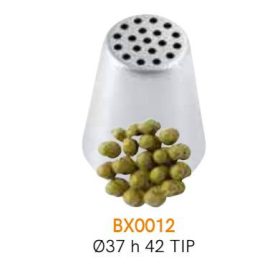 BX0012 Csővég 37x42mm