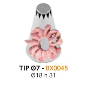 BX0045 Csővég 7mm