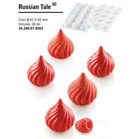 RUSSIAN TALE 30 Szilikon forma 41X45mm 15x30ml SF260