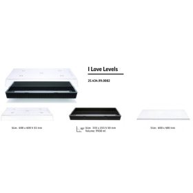 I LOVE LEVELS Szilikon forma és tároló szett 60x40cm