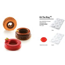KIT THE RING Szilikon forma szett fehér 85/50X18mm