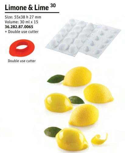 Limone30 Szilikon forma 55x38X27mm  30ml