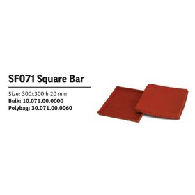 SF071 SQUARE BAR Szilikon forma (30X30X2cm)