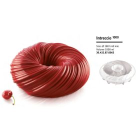 INTRECCIO1000 Szilikon torta forma 210x70mm 1650ml