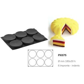 PX075 Szilikon forma 180x30cm 6db/forma Disco