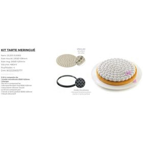   KIT TARTE MERINGUÉ Sütő forma szett 250mm 1db sütő forma+szilikon forma