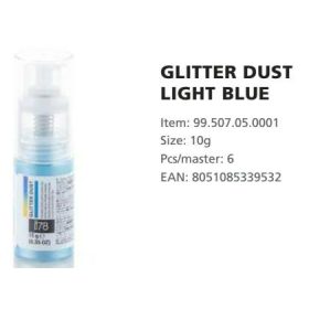 GLITTER Festékpor pumpás KÉK pearl 10gr