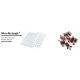 MICRO RECTANGLE5 Szilikon desszert forma 26x16x13mm SF237