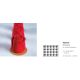 PX4376 Szilikon forma 30x40cm 20db/forma 106ml Romance