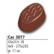 Car. 3077  Bonbon forma 11gr.