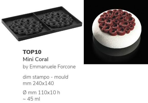 TOP10 Szilikon forma mini coral