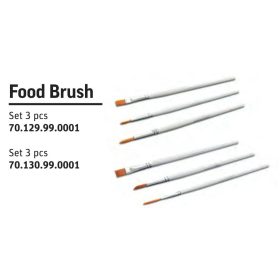 KIT 2 Food Brush ecset szett 3db/cs