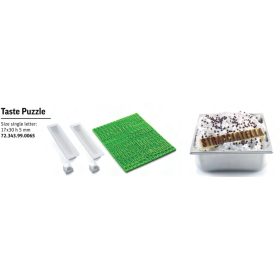 TASTE PUZZLE  Szilikon betű és számkészlet