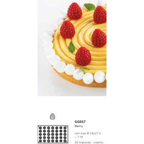 GG017S Szilikon forma gasztro BERRY