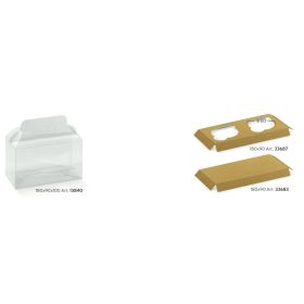 13840 Díszdoboz átlátszó 180x90x100mm VALIGETTA