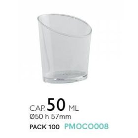 PMOCO008 Pohár desszerthez 50ml 100db/cs