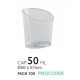 PMOCO008 Pohár desszerthez 50ml 100db/cs
