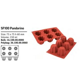 SF100 Szilikon forma PANDORINO