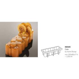 KE045 Pavocake tortaforma 250x80x77mm COIN