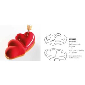 KE049 Pavocake tortaforma 250x140x60mm BELOVED