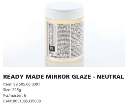 MIRROR GLAZE Natúr 225gr