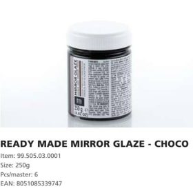 MIRROR GLAZE Csokoládé 250gr