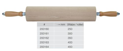 200162 Nyújtófa csapágyas 35cm