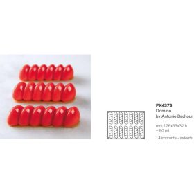 PX4373 Szilikon forma 30x40cm 14db/forma 80ml Domino