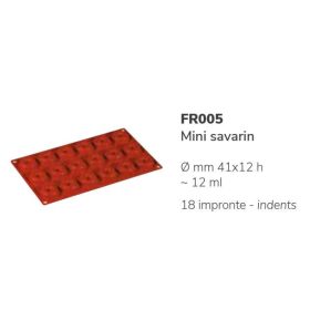 FR005 Szilikon forma MINI SAVARIN
