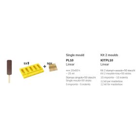 KITPL10 Jégkrémf. szett LINEAR