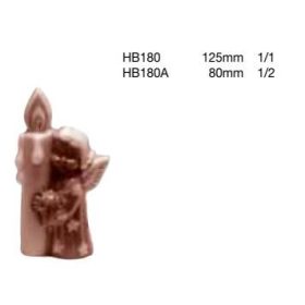 HB180 Öntőforma kapcsos angyalka gyertyáva