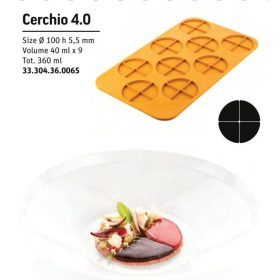 CERCHIO 4.0 Szilikon forma gasztro körcikk