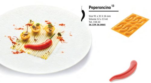 PEPERONCINO Szilikon forma gasztro paprika