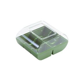 Macaron tartó 6 db-os zöld 90db/cs