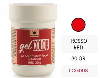 LCG008 Festék gel piros 30gr.