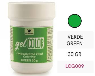 LCG009 Festék gel zöld 30gr.