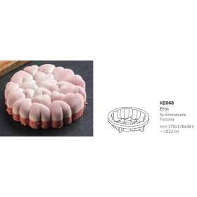 KE068S Pavocake tortaforma 179x48mm EROS