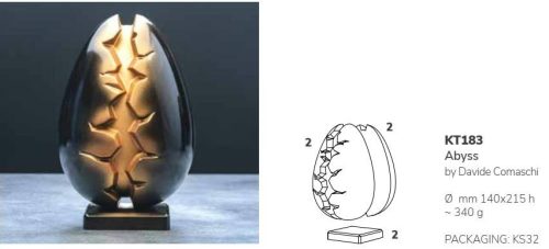 KT183 Húsvéti tojás 140x215mm 340gr