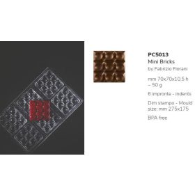 PC5013 Táblás csokoládé forma