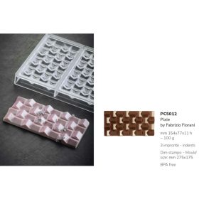 PC5012 Táblás csokoládé forma