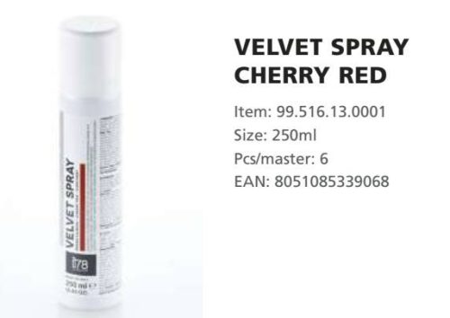 VELVET spray piros 250ml